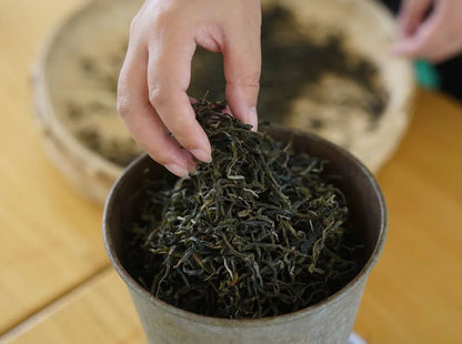 「莫催茶室」的明前绿茶 和 滇红茶