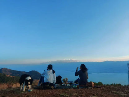 伙山轻徒步看日落 | 环半个洱海，拜访山里的农民画社
