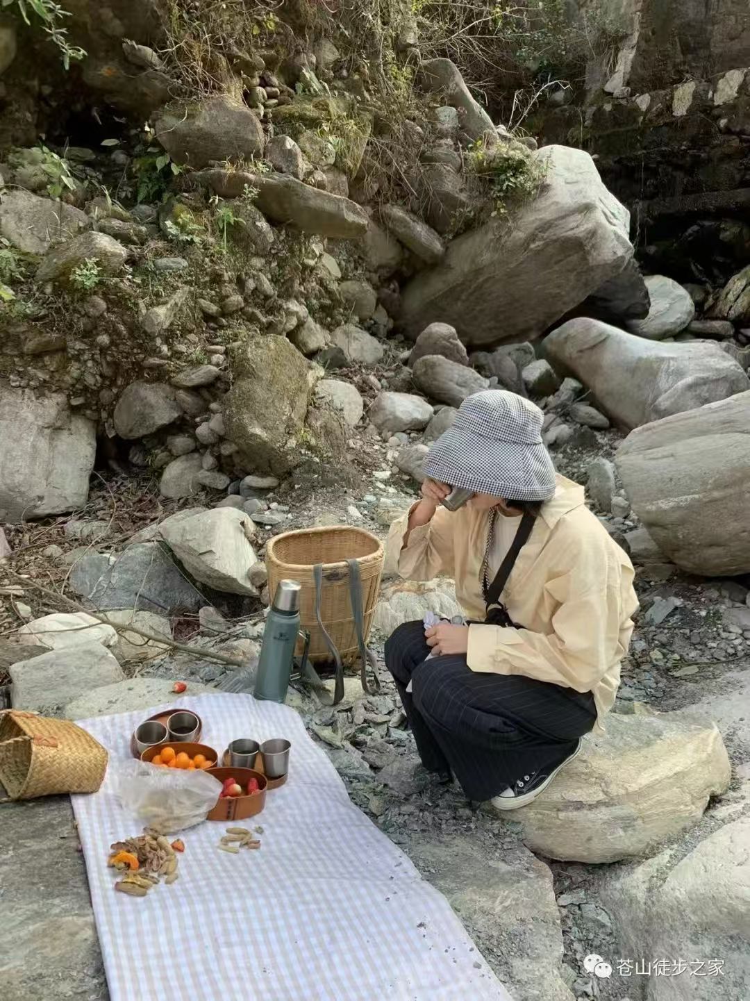 Mini徒步去山间采摘 | 溪边拓染