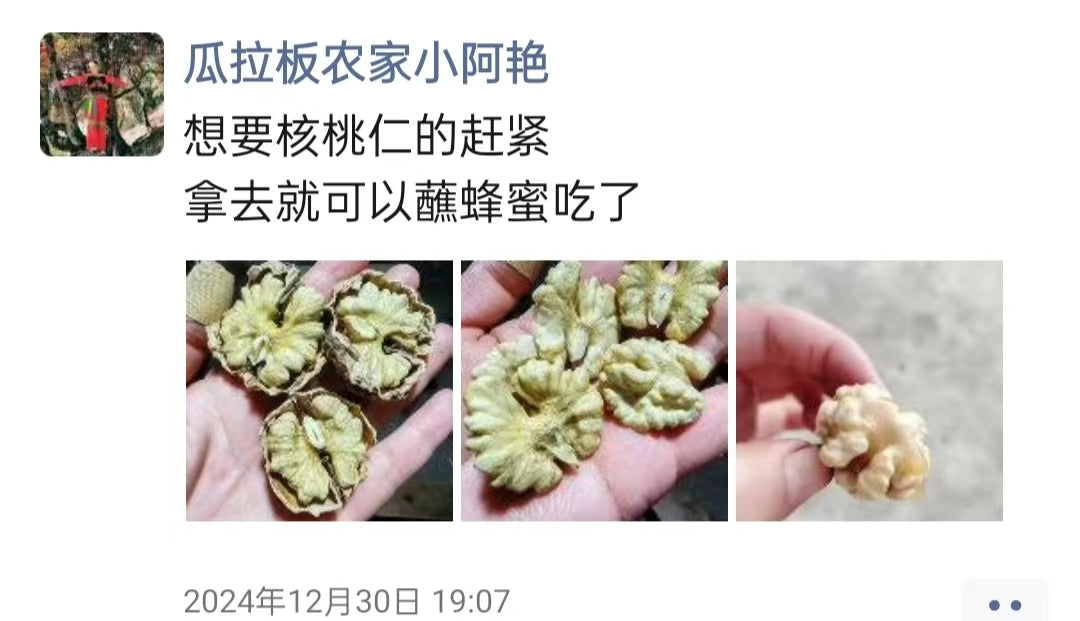 「西坡小阿艳家」漾濞核桃仁 500克
