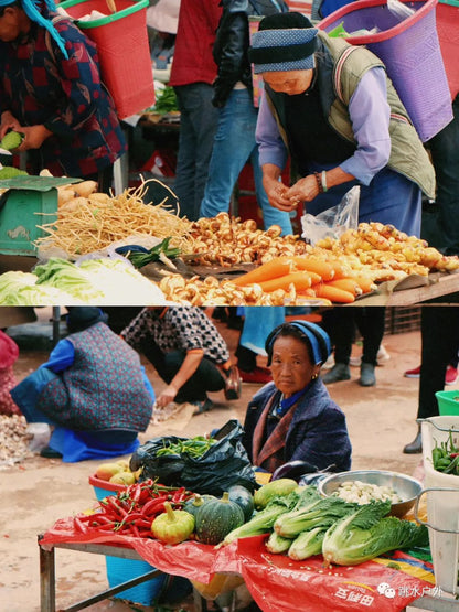 去凤羽传统市集赶集 |  山谷里的茶马古镇 (每周二)