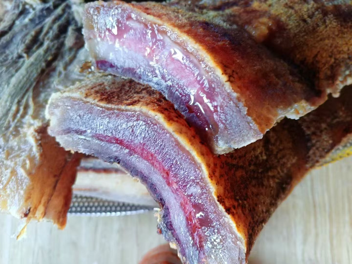 「西坡小阿艳家」 咸肉（五花肉）500克