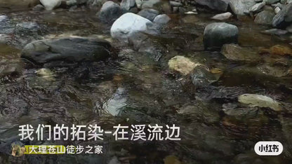 Mini徒步去山间采摘 | 溪边拓染