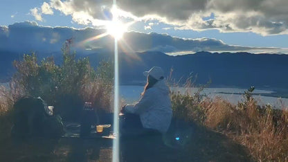 伙山轻徒步看日落 | 环半个洱海，拜访山里的农民画社