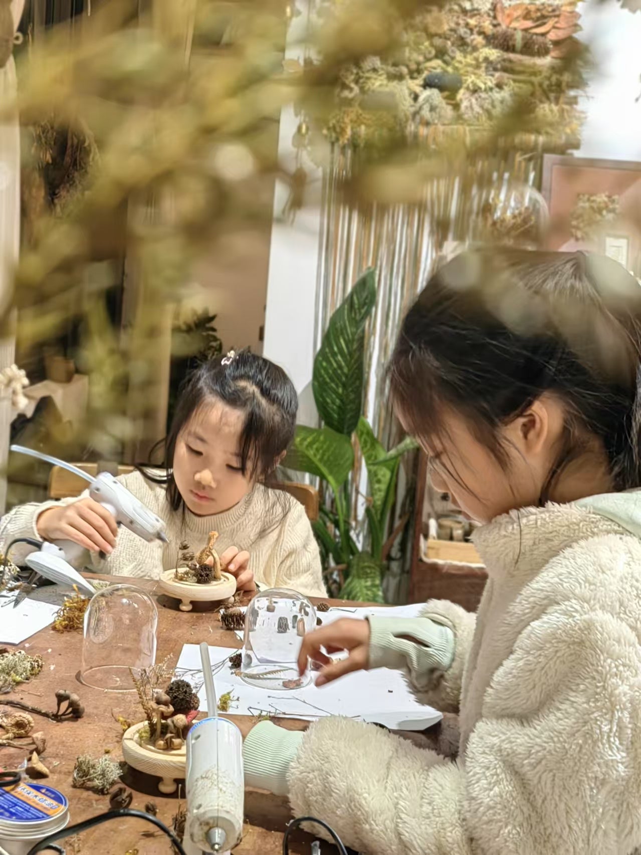 制作「蘑菇灯」| 用自己森林里采集的蘑菇
