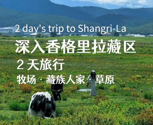 深入香格里拉牧区 2天的旅行