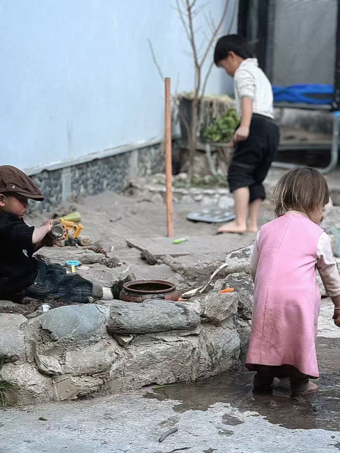 儿童自由玩耍空间和亲子观察 | 在NIANRU的一吨老院子