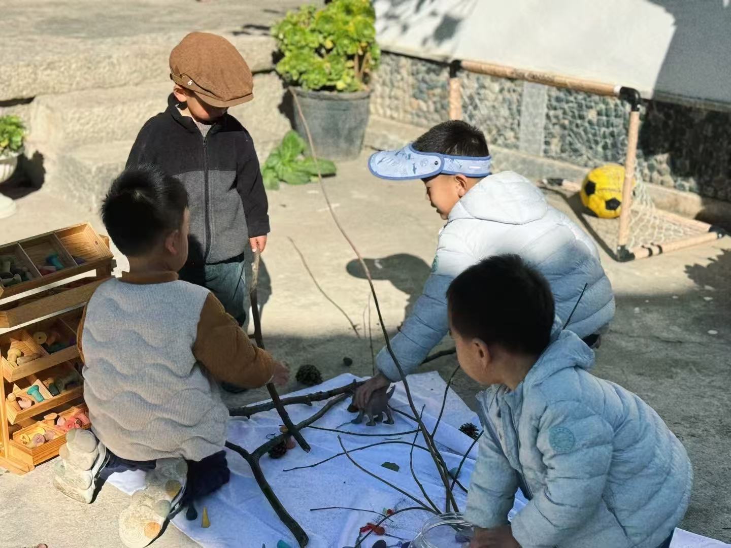 儿童自由玩耍空间和亲子观察 | 在NIANRU的一吨老院子